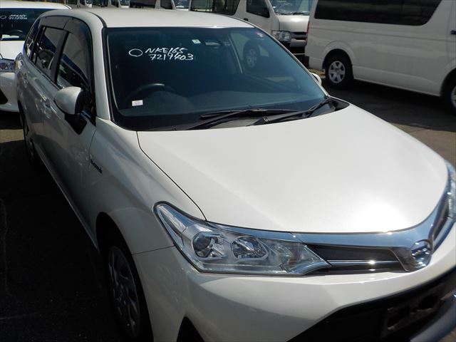 TOYOTA COROLLA AXIO, FIELDER, HYBRID, NKE165, G, PEARL COLOUR 2019