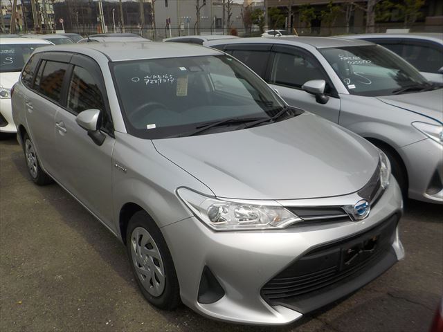 TOYOTA COROLLA AXIO, FIELDER, HYBRID, NKE165, EX, SILVER COLOUR 2020