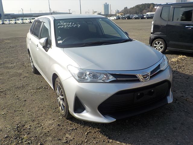 TOYOTA COROLLA AXIO FIELDER, NRE161, EX, SILVER COLOR, YEAR 2020
