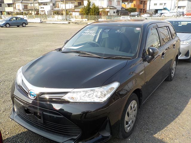 TOYOTA COROLLA AXIO FIELDER, HYBRID, NKE165, EX, BLACK COLOR, YEAR 2020